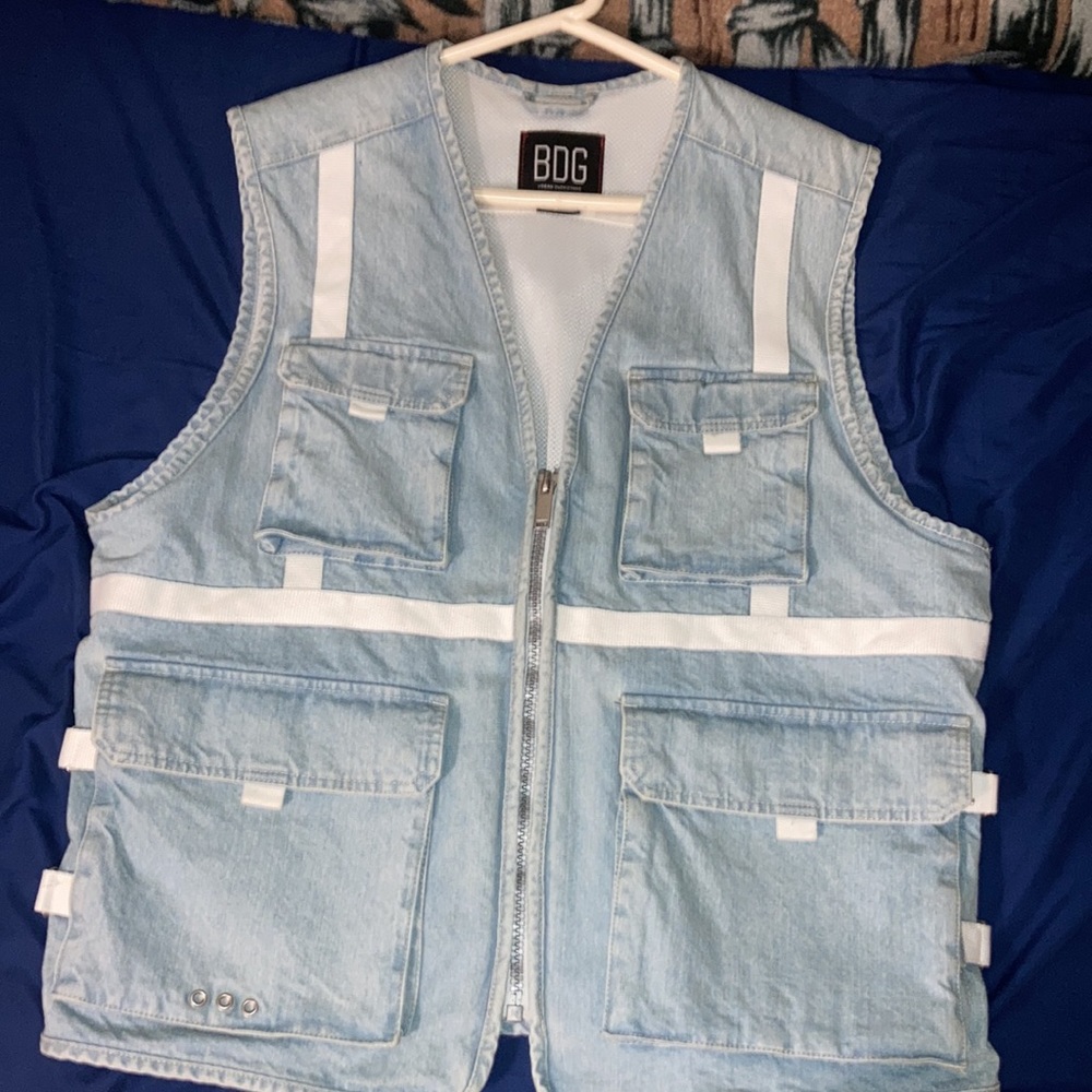 BDG Denim Worker Vest